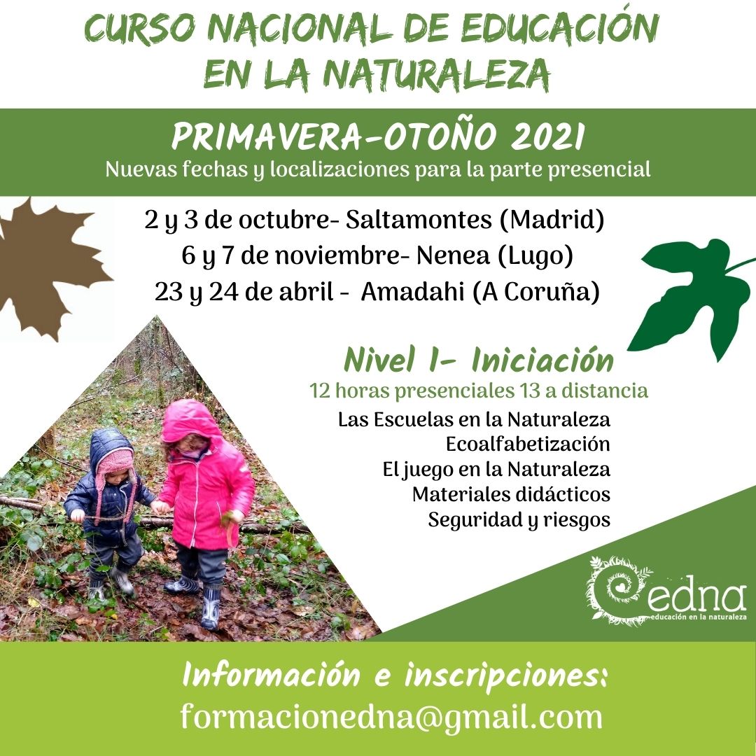 CURSO NACIONAL DE EDUCACIÓN EN LA NATURALEZA(1)